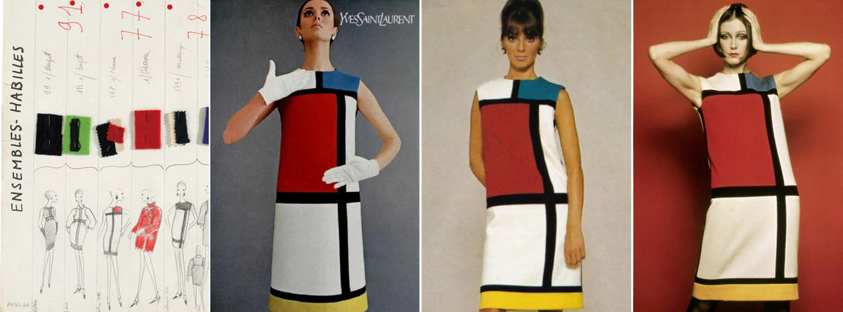 Art Meets Fashion The Iconic Mondrian Collection by Yves Saint Lauren Original Greats